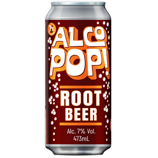 AlcoPop 473ml CAN - Root Beer