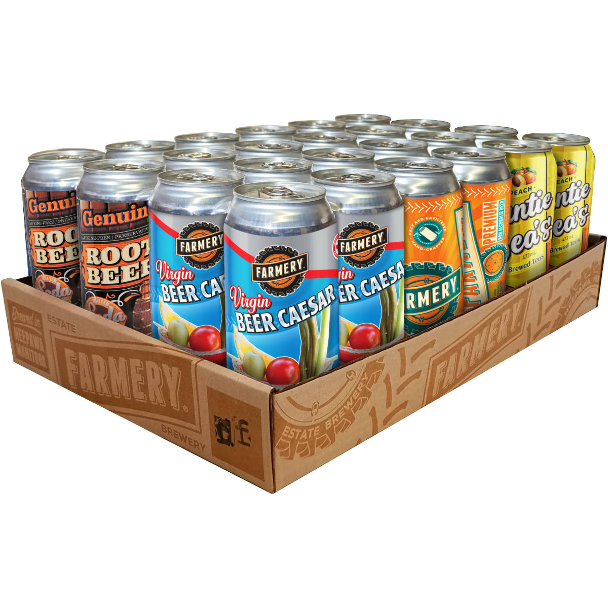 Farmery Non-Alc VARIETY PACK (24 x 473ml) - 25% OFF!