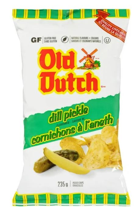 Old Dutch Chips - Dill Pickle
