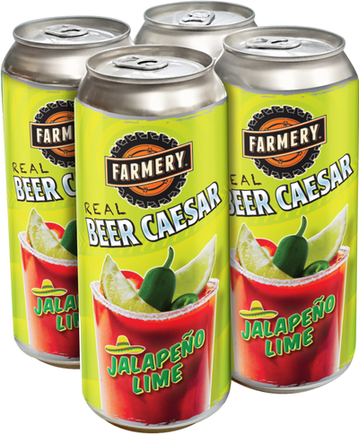 Beer Caesar with Jalapeno & Lime