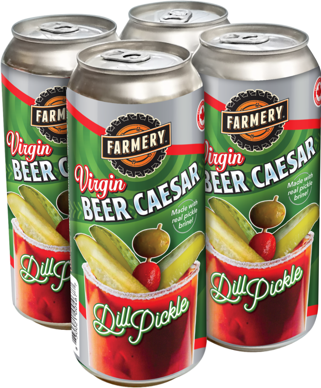 VIRGIN Beer Caesar DILL PICKLE