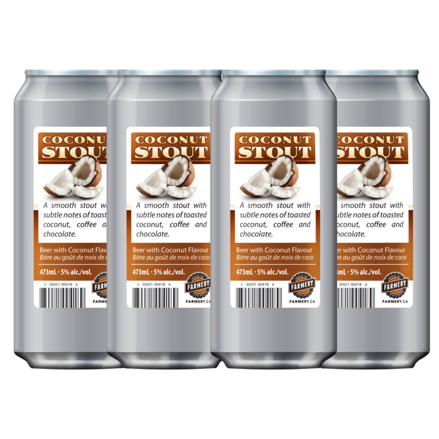 Coconut Cream Stout - Farmery Estate Brewing Company Inc. - Beer