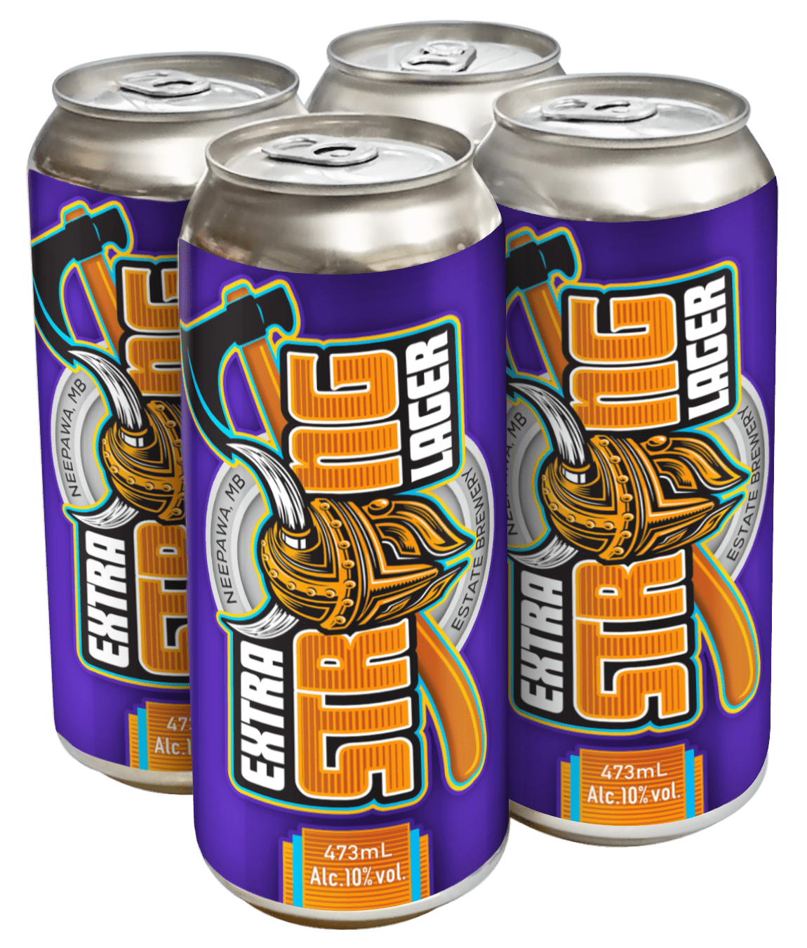 Extra Strong Lager 10% - Farmery Estate Brewing Company Inc. - Beer