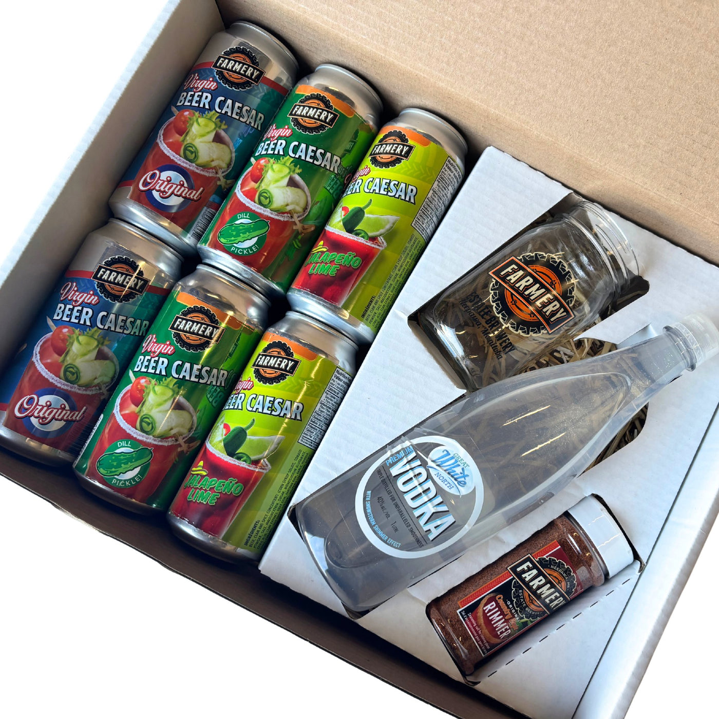 Farmery Vodka Beer Caesar Gift Box - Farmery Estate Brewing Company Inc. - Holiday Pack