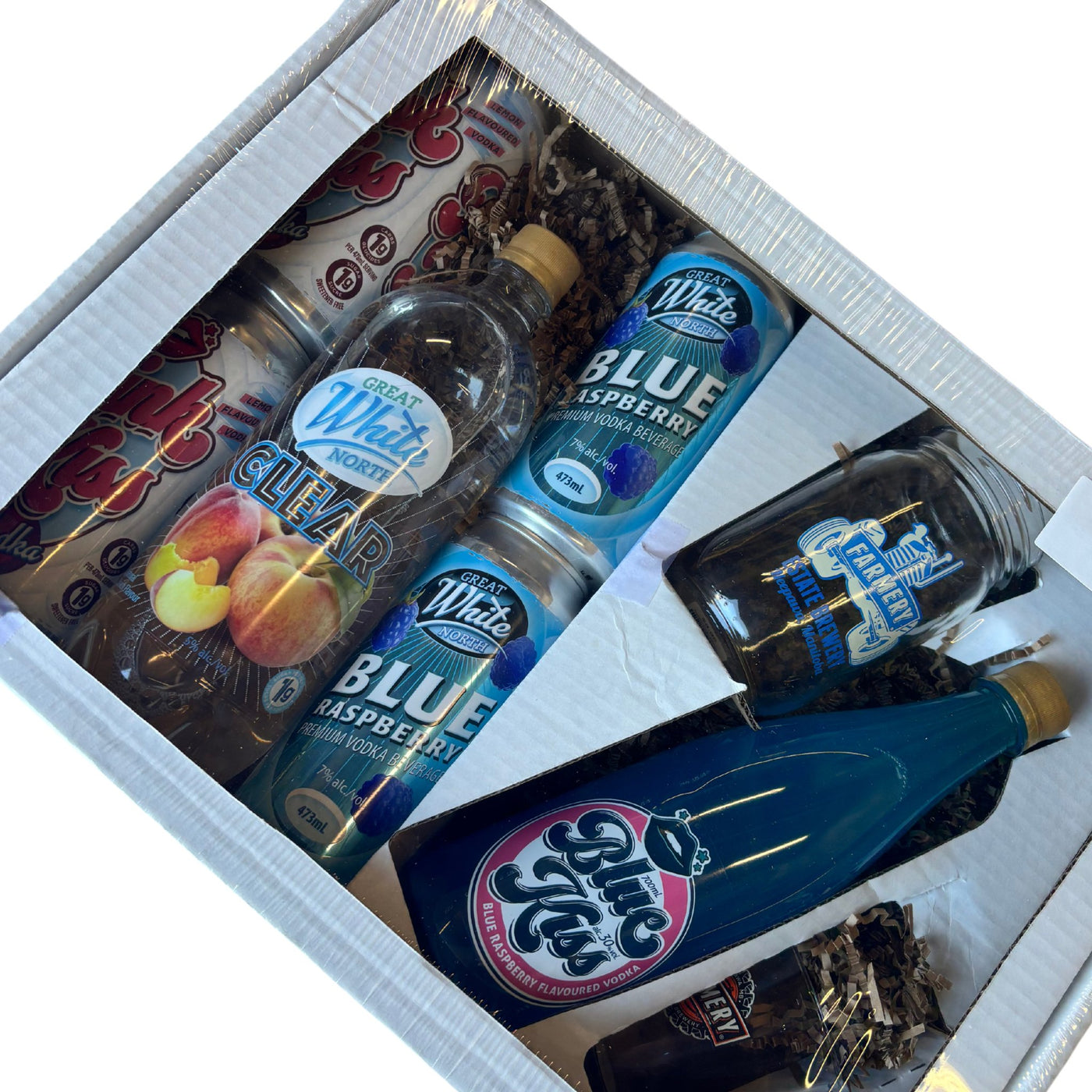 Farmery Vodka Variety Gift Box - Blue - Farmery Estate Brewing Company Inc. - Holiday Pack