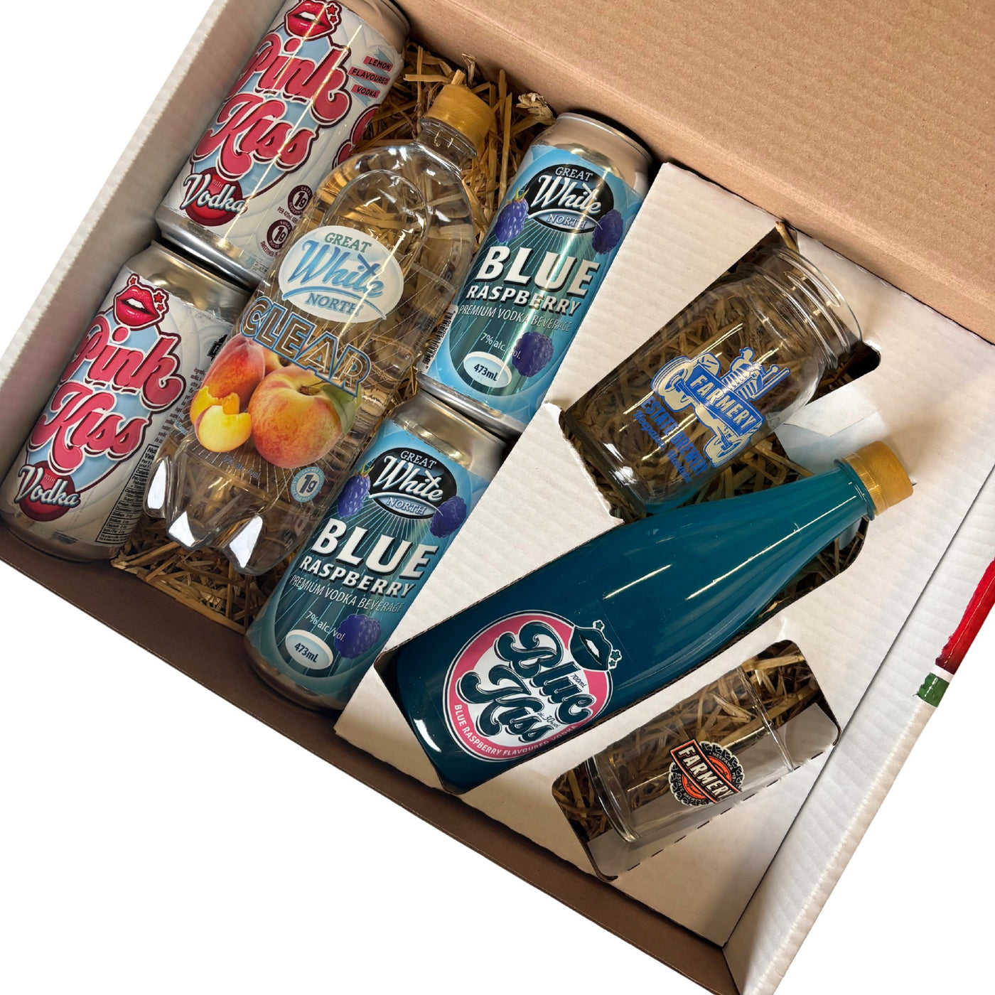 Farmery Vodka Variety Gift Box - Blue - Farmery Estate Brewing Company Inc. - Holiday Pack