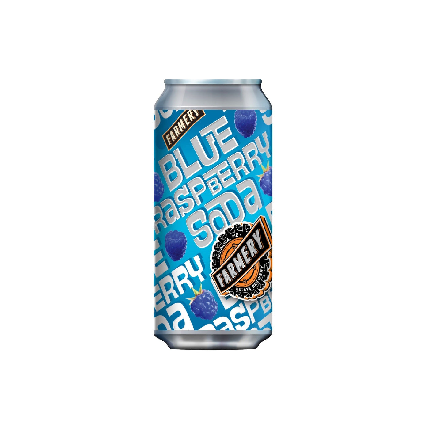 Blue Raspberry Soda - Farmery Estate Brewing Company Inc.-non alc