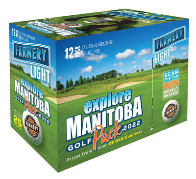 Explore Manitoba Golf Pack 12x355mL - Farmery Estate Brewing Company Inc.-Core Beers