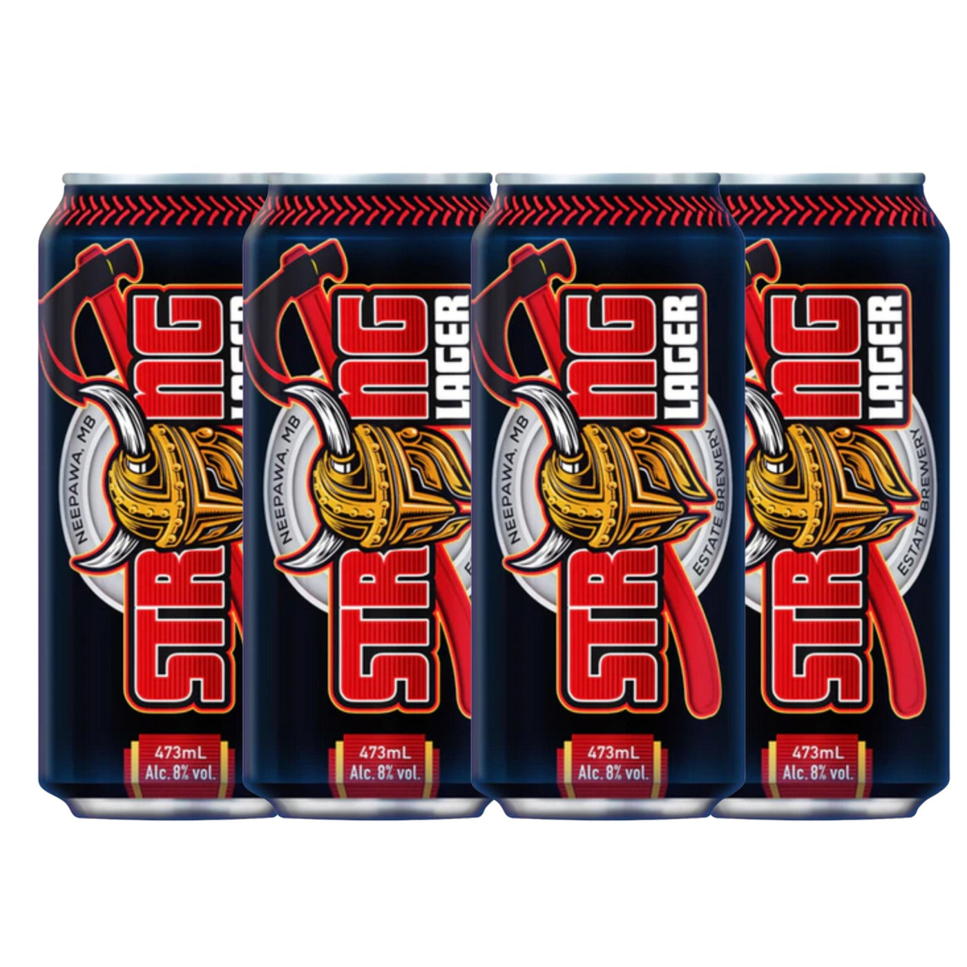 Strong 8% Lager - Farmery Estate Brewing Company Inc.-Core Beers